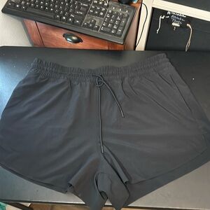 Like New Athleta Running Shorts Black Size XL